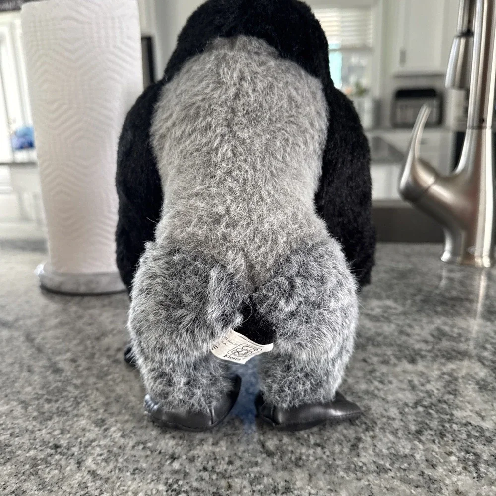 Fiesta Gorilla Silverback Stuffed Animal Plush Toy Black 10